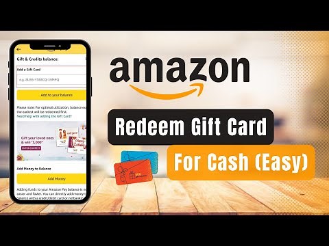 How to Redeem Amazon Gift Card for Cash !