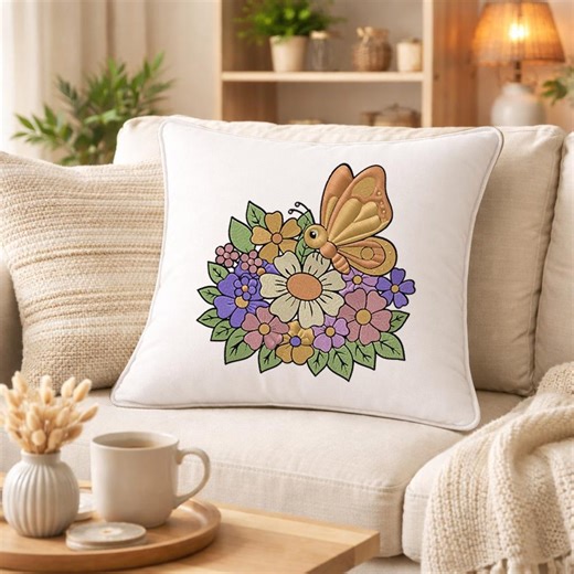 Butterfly Machine Embroidery Design, Animal Embroidery Pattern, Pattern PES, Instant Download - Etsy