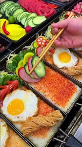 One stove is all you need to make crispy rice; eight pieces in 5-6 minutes, with five diff