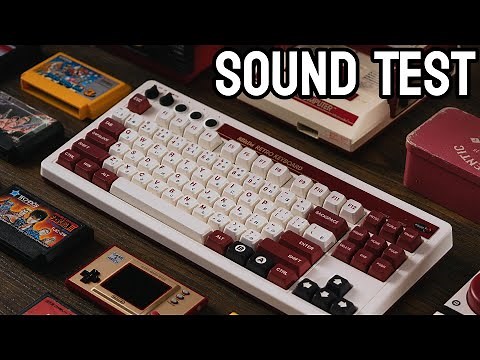 8bitdo Retro Mechanical Keyboard (Stock) Sound Test