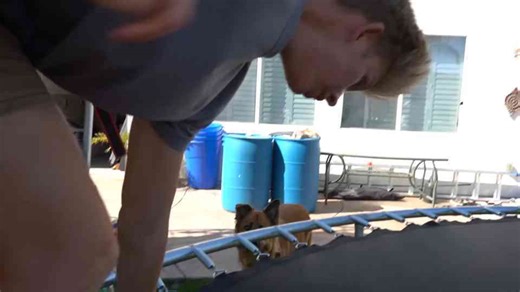 LAST TO LEAVE TRAMPOLINE TOWER WINS! EXTREME TRAMPOLINE PARK CHALLENGE!!!