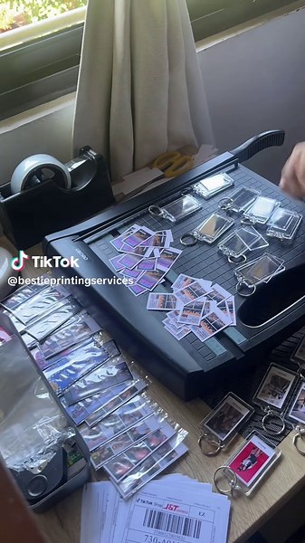 Personalized Mini Photo Keychains for Small Businesses