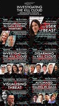 #DNL34 Investigating the Kill Cloud: Information Warfare, Autonomous Weapons & AI