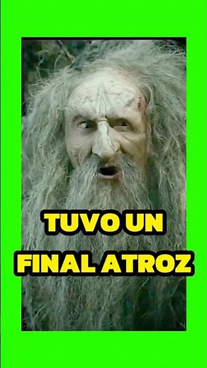 El ATERRADOR final de Thrain, el padre del Hobbit que te PERDISTE en el Hobbit