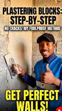 How to Plaster a Block Wall Like a Pro: My Foolproof Step-by-Step Method!