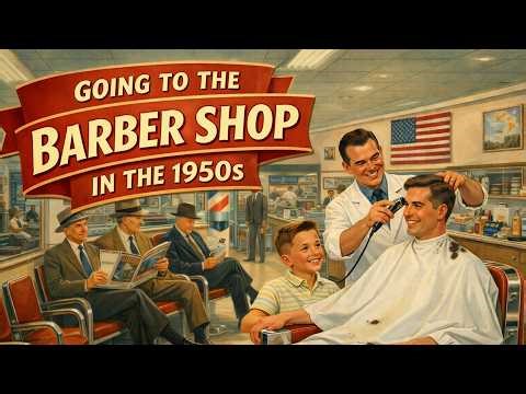 What Going to the Barber Shop Was Like in 1950s America