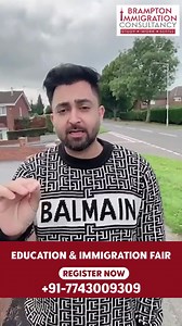 918K views · 3.9K reactions | Free BIC Global Education Fair. Study in Canada, UK, USA, Europe & apply for Canada PR. Licensed Immigration Consultancy | Brampton Immigration Consultancy | Facebook