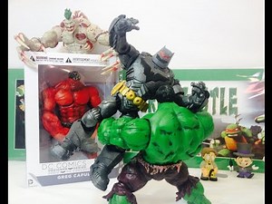 DC COMICS GREG CAPULLO THRASHER SUIT BATMAN UNBOXING & REVIEW