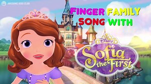Finger Family Song with Sofia The First Princess