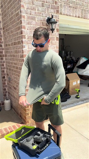 This is exactly what I needed to clean up the garage #leafblower #minileafblower #dealsforyoudays #summerwins