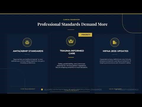 From Comfort to Compliance: Draping as Clinical Safety