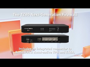 The SonicWall TZ80 SOHO Appliance is So Much More than just a Firewall