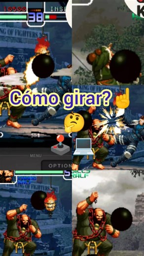 Cómo hacer girar la pelota de Chang en kof 2002 #kof2002 #arcadekof #nivelunokof