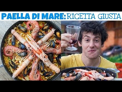 SEAFOOD PAELLA: The recipe for the perfect seafood paella | Davide Zambelli