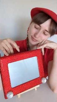 I now own the *actual* rarest Etch A Sketch ❤️💎✨ #etchasketch #faoschwarz