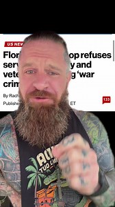 A Florida tattoo shop went viral for disrespecting our veterans and active duty military. #fyp #florida #military #veteran #viral