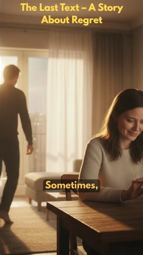 The Last Text – A Story About Regret