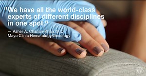 Mayo Clinic is one of the largest cancer diagnosis and treatment programs in the world. Specialists collaborate to provide integrated, multidisciplinary care to people with all types of cancer. http://mayocl.in/2yyhV6F | Mayo Clinic