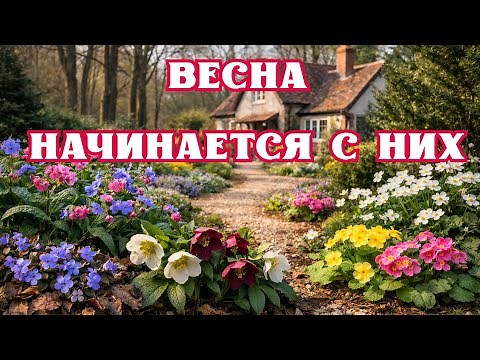 🌺The Earliest Perennials. 🌼What to Plant to Get Your Garden Blooming in March–April? Part 1