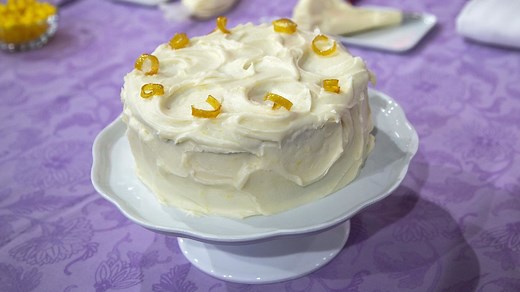Make Mother's Day special with a lemon velvet layer cake
