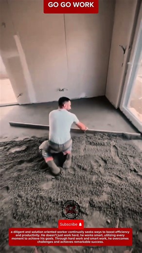 Floor Screeding Process Creates Perfectly Flat Surface For Finishing