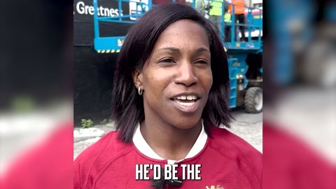 Maggie Alphonsi blind ranks British and Irish Lions legends