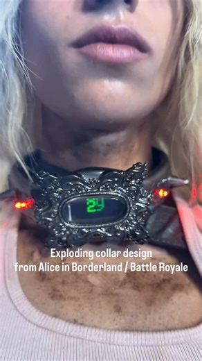lim on Instagram: "Exploding collar design – from Alice in Borderland / Battle Royale. @feng.system @0culuslab.space 💞 #fengresort26 #aliceinborderlandseason3 #chishiyaaliceinborderland"