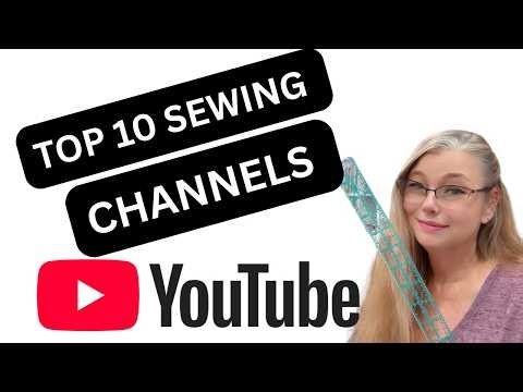 Top 10 Sewing YouTube Channels in 2026: Beginner to Advanced #sewing