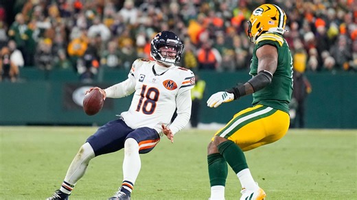 Bears fans melt down after brutal Caleb Williams INT seals Packers loss