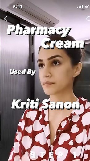 Pharmacy Cream That Work Wonders | Celebrity Skincare | Kriti Sanon #shorts #viral #trending #share