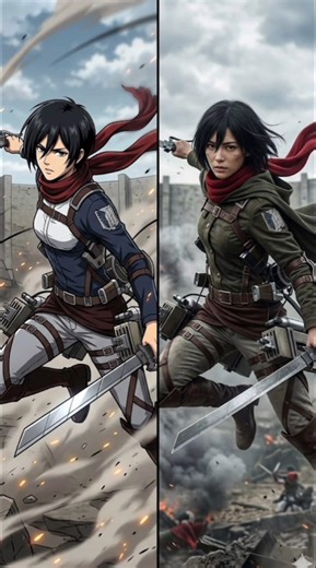 aot character in irl #attackontitan #aot #anime