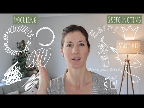 Doodling or Sketch noting? Which one helps me focus more?