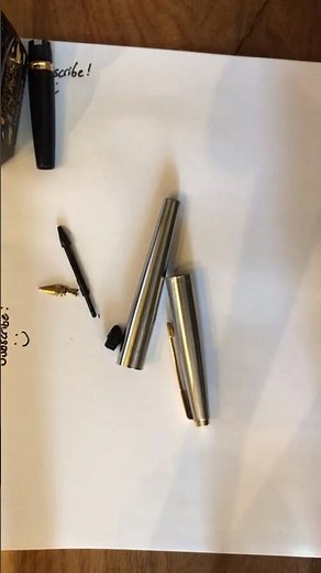 Parker 45 disassembly tutorial #fountainpen #pen #parker #writing