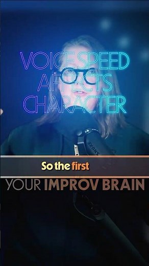 Change Your Speech Rate, Change Your Improv Character