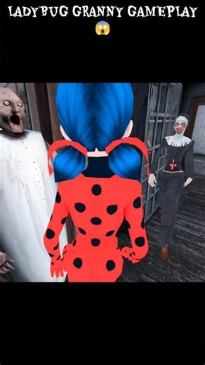 granny ladybug game 😳#shorts