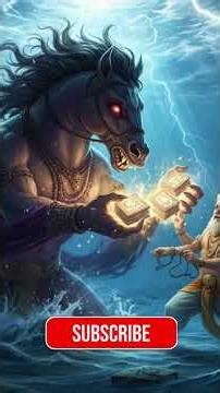 Matsya Avatar Story 🐟 | First Avatar of Lord Vishnu | Mystery of Pralaya 🌊 #shorts