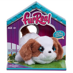 furReal My Minis Puppy Interactive Toy, Small Plush Puppy with Movement, Faux Fur, Kids Toys for Ages 4 up