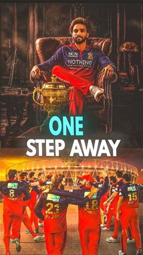 ONE STEP AWAY from Trophy 🏆🙂 !!