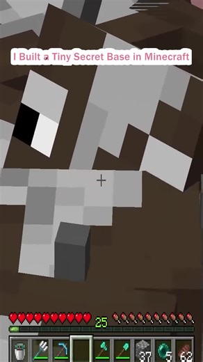 Tiny Secret Base Creations in Minecraft