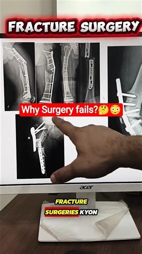 😱Fracture Surgery Fail Kyun Ho Jati Hai?🤔