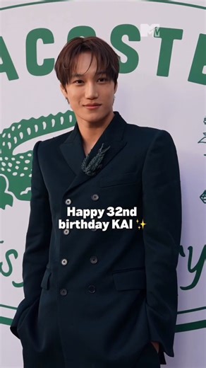 Big happy birthday to KAI of EXO ❤️‍🔥 #KAI #EXO #MTVAsia #MTVCeleb | MTV Asia
