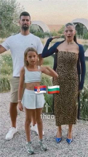 DARA Meets Novak Djokovic and Daughter Tara (Bangaranga Dance ) #Bangaranga #Bulgaria #Eurovision