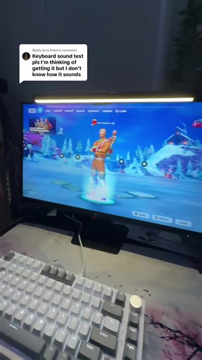 Replying to @iv.4nkm Ajazz Keyboard sound test #fyp#tech#keyboard