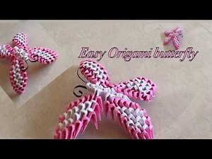 Easy and Simple 3D Origami Butterfly 🦋 | Priti Sharma