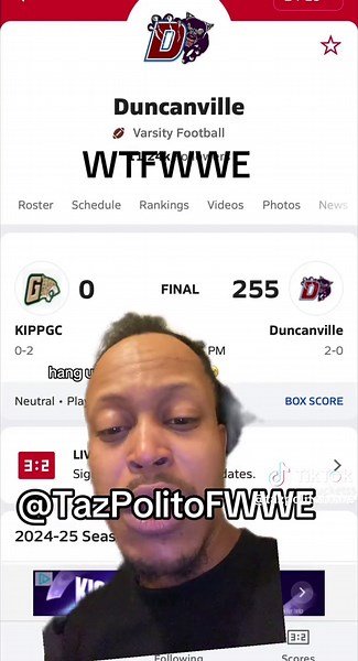 Duncanville vs Kippgc Football Score and Highlights