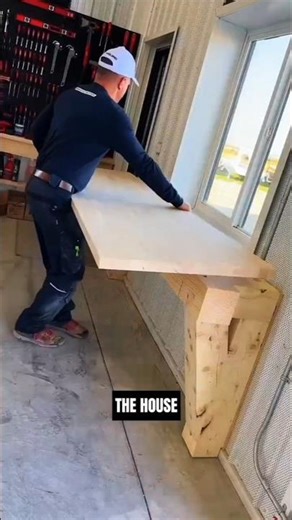 wall table installation process‼️😱#shortvideos #american