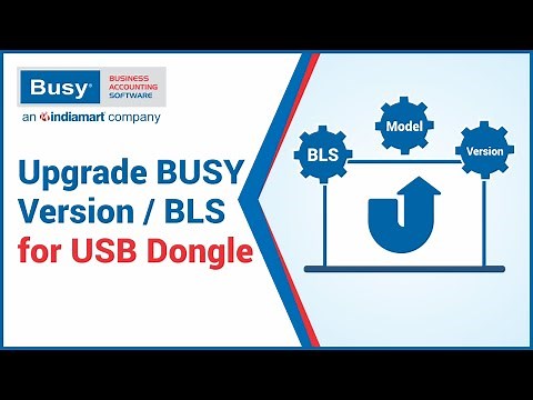 Upgrade BUSY Version / BLS for USB Dongle (English)