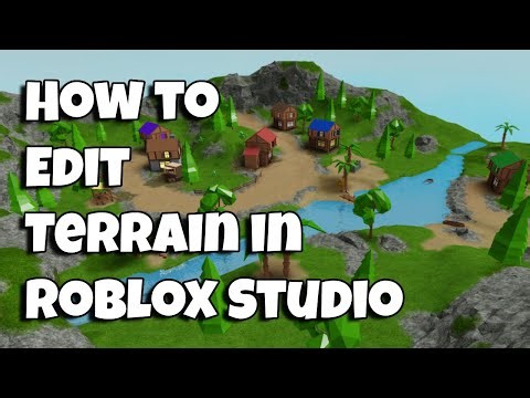 How to Edit Terrain in Roblox Studio