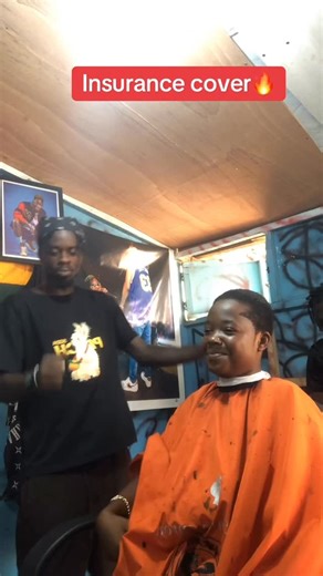 Insurance cover barber shop🔥🇬🇭 on Instagram: "Insurance cover barbershop 🙏🔥"