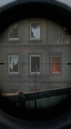 WW2: Sniper POV – Death Between the Ruins | TrendSparkStudios #shorts #ww2scenes #foryou #trendings